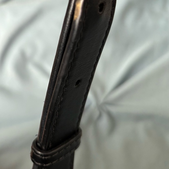 Burberry Beige and Black Striped Crossbody Bag - Picture 10 of 11